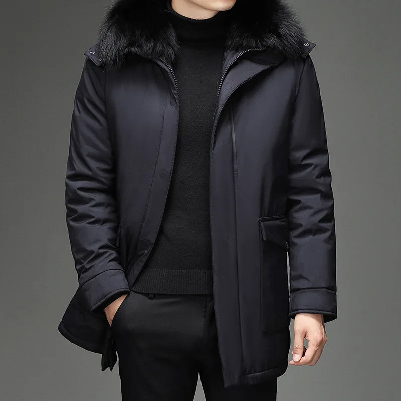 Alpaca Hooded Coat