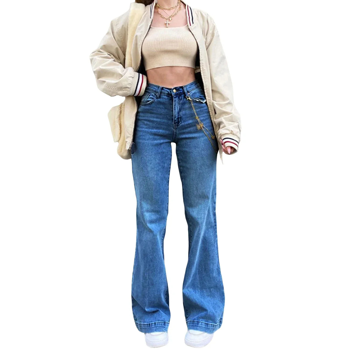 Trendy Flare Pants