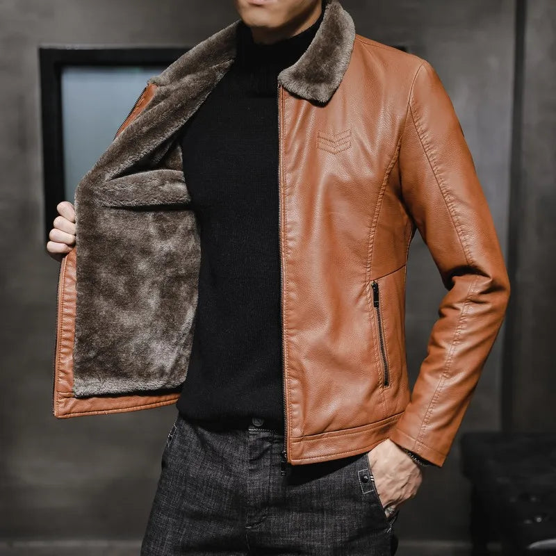 Geneva Leather Jacket