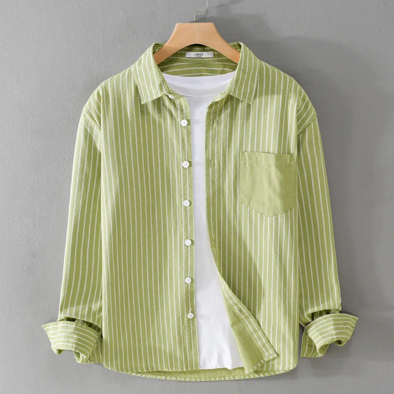 Cotton Stripe Shirt