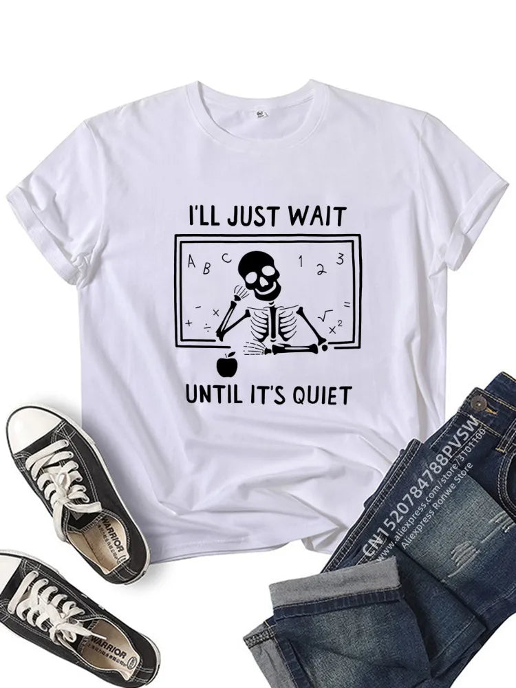 Skeleton Humor T-Shirt