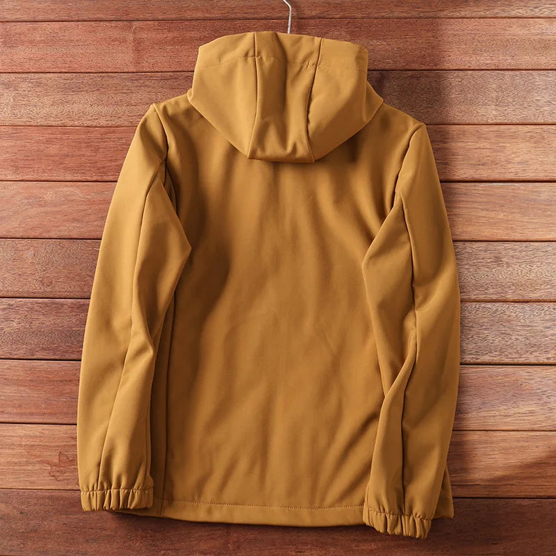 Urban Military- Inspired Windbreaker
