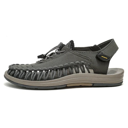 Vila Split Leather Sandal