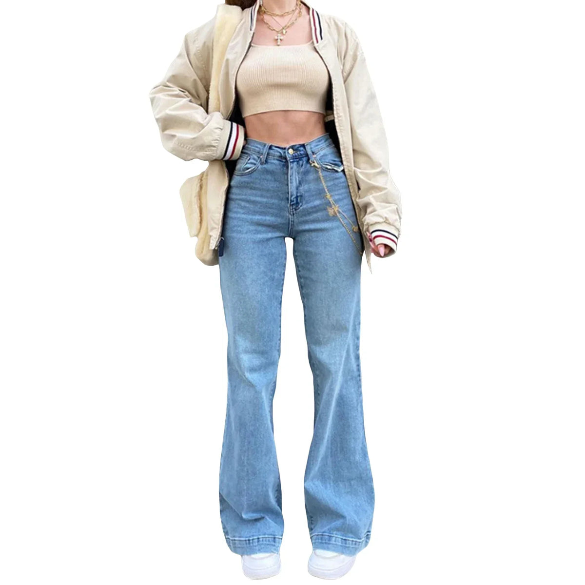 Trendy Flare Pants