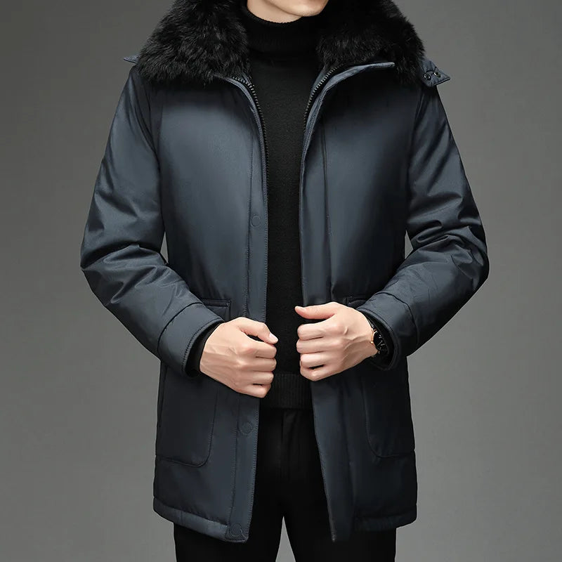 Alpaca Hooded Coat
