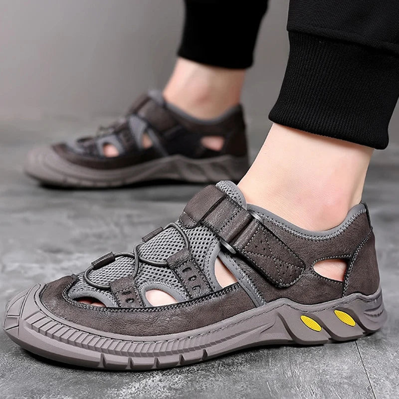 Canal Leather Sandal
