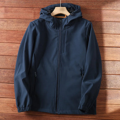 Urban Military- Inspired Windbreaker