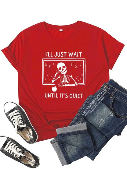 Skeleton Humor T-Shirt