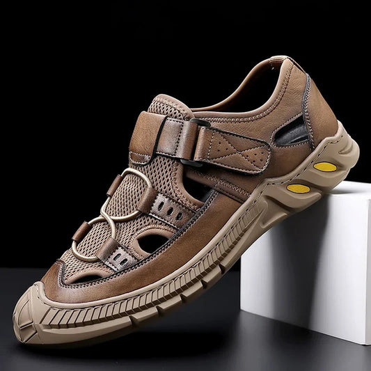 Canal Leather Sandal