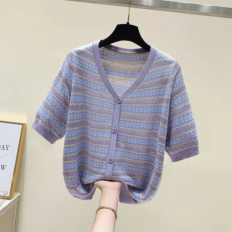 Cozy Knitted T-Shirt