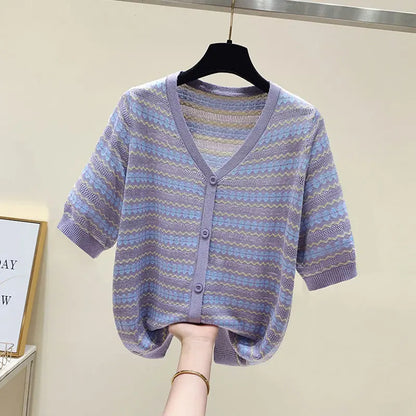 Cozy Knitted T-Shirt