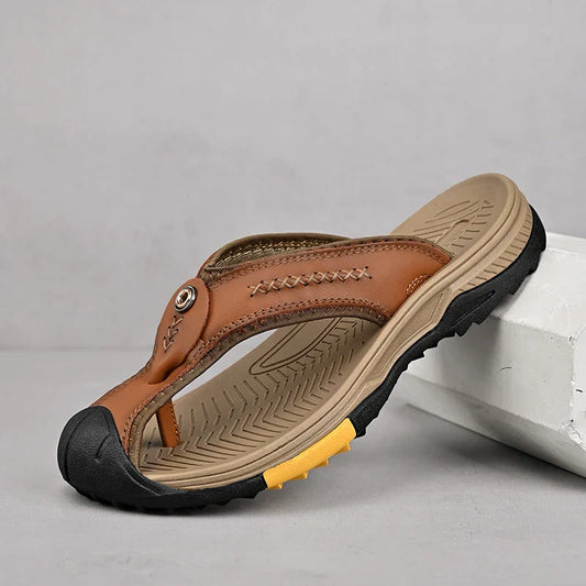 Genuine Leather Slipper