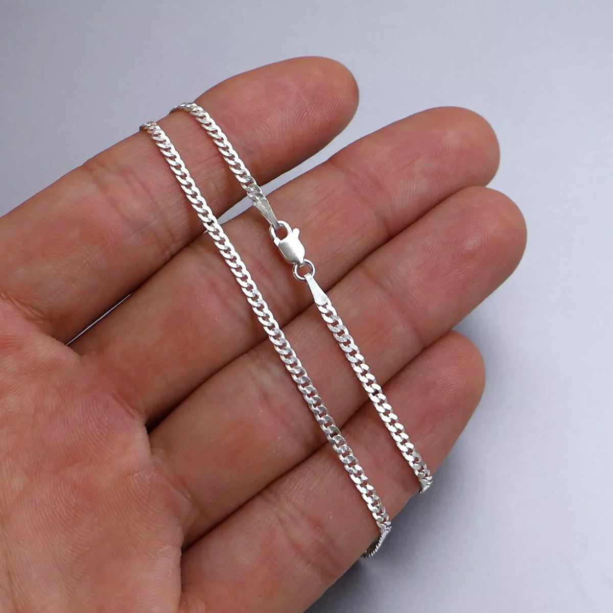 Grumet 2mm Silver Chain and Bracelet Kit